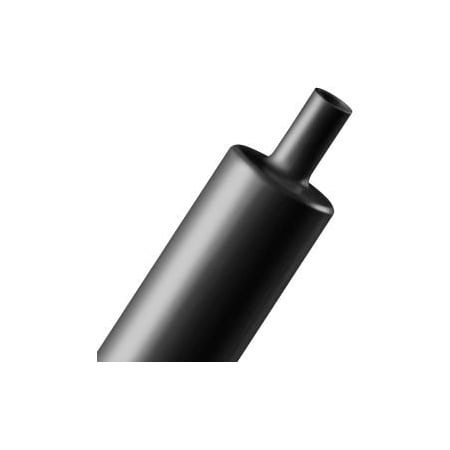 Techflex Heat Shrink Tube, 3:1 I.D. Shrink Ratio, Black, 25 ft H3N1.50BK-25